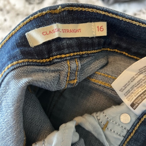 Women’s Levi’s classic straight size 16 - Picture 2 of 2